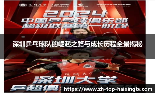 深圳乒乓球队的崛起之路与成长历程全景揭秘